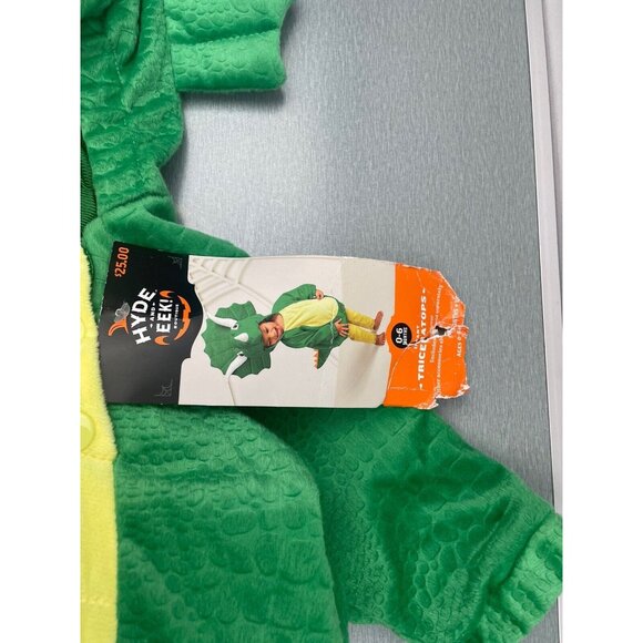 HYDE AND EEK! INFANT TRICERATOPS COSTUME PULLOVER SIZEV 0-6 M - Picture 12 of 12